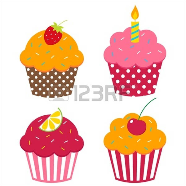 600x600 Cupcake Vectors Free Premium Templates