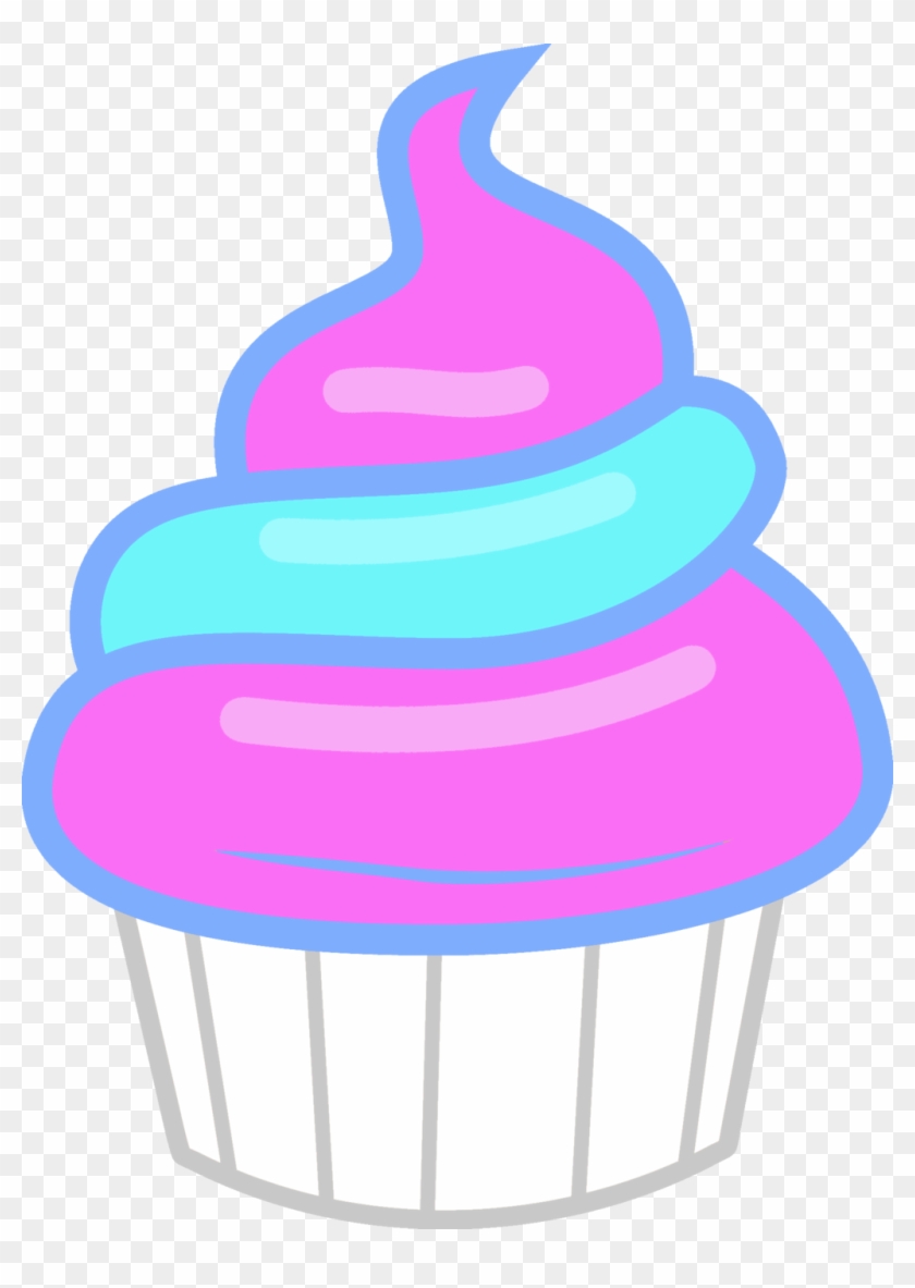 840x1183 Cotton Candy Cupcake