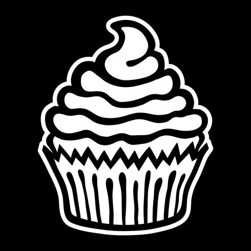 490x490 Cupcake Vector Icon