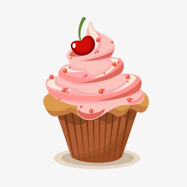 650x650 Cupcake Png Vector Free Cupcake Vector