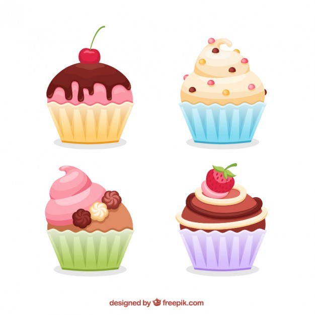 626x626 Cupcake Vectors Download Free Vector Art Graphics