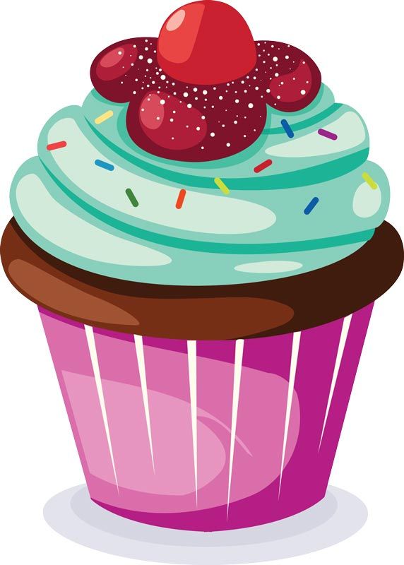 572x800 Cupcake Vector Png Pictures