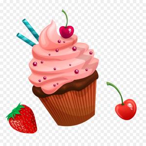300x300 Png Cupcake Bakery Chinese Cuisine Dessert Vector Stra Newwaysys