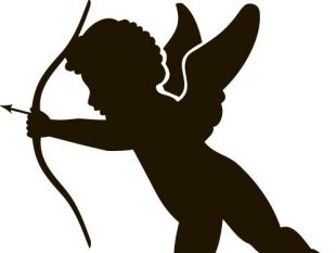 310x233 Cupid Silhouettes Free Vector Free Vectors Ui Download