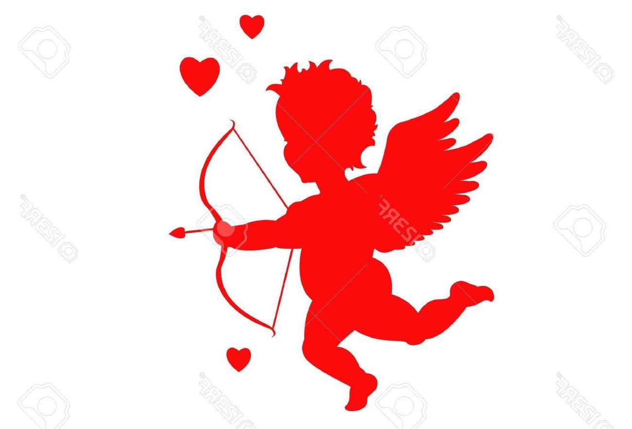 1300x882 Best Hd Cupid Silhouette Printable Library Free Vector Art