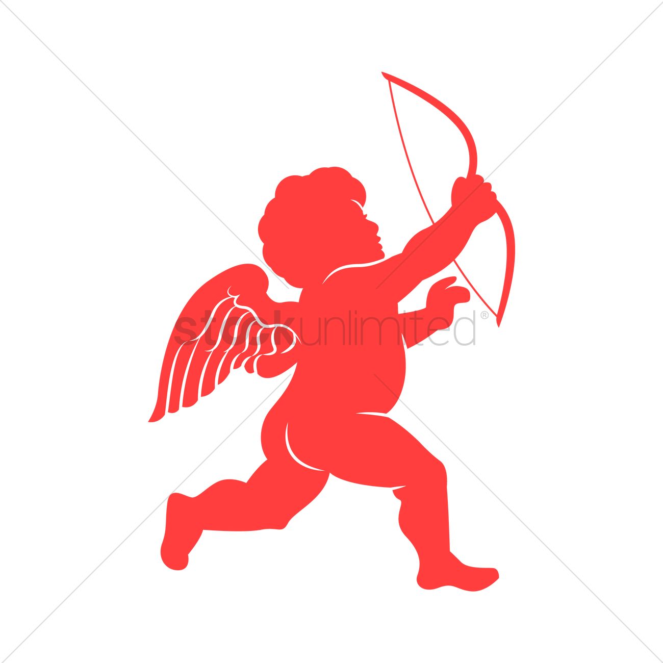1300x1300 Free Cupid Vector Image