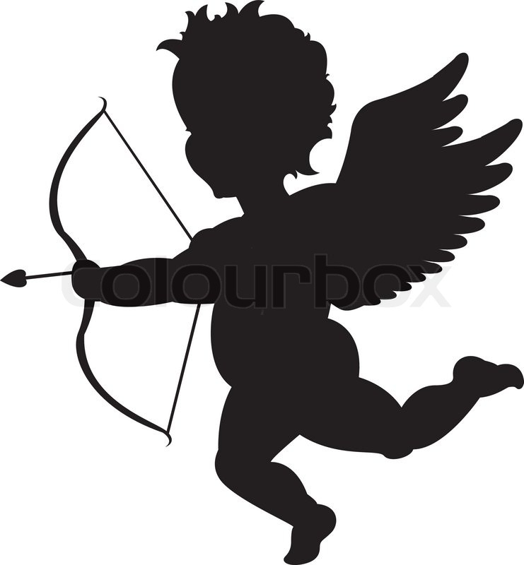 741x800 Vector Cupid Illustration Stock Vector Colourbox