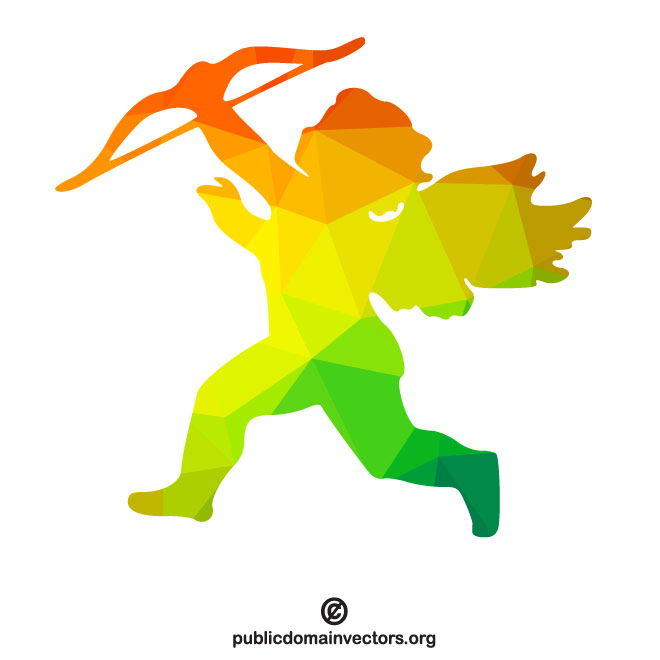 660x660 Cupid Vector Image
