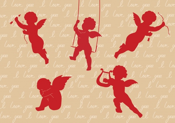 600x424 Cupid Vector Free Vector In Encapsulated Postscript