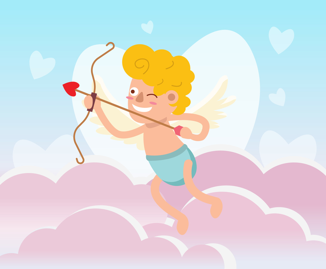 1136x936 Cute Cupid Vector