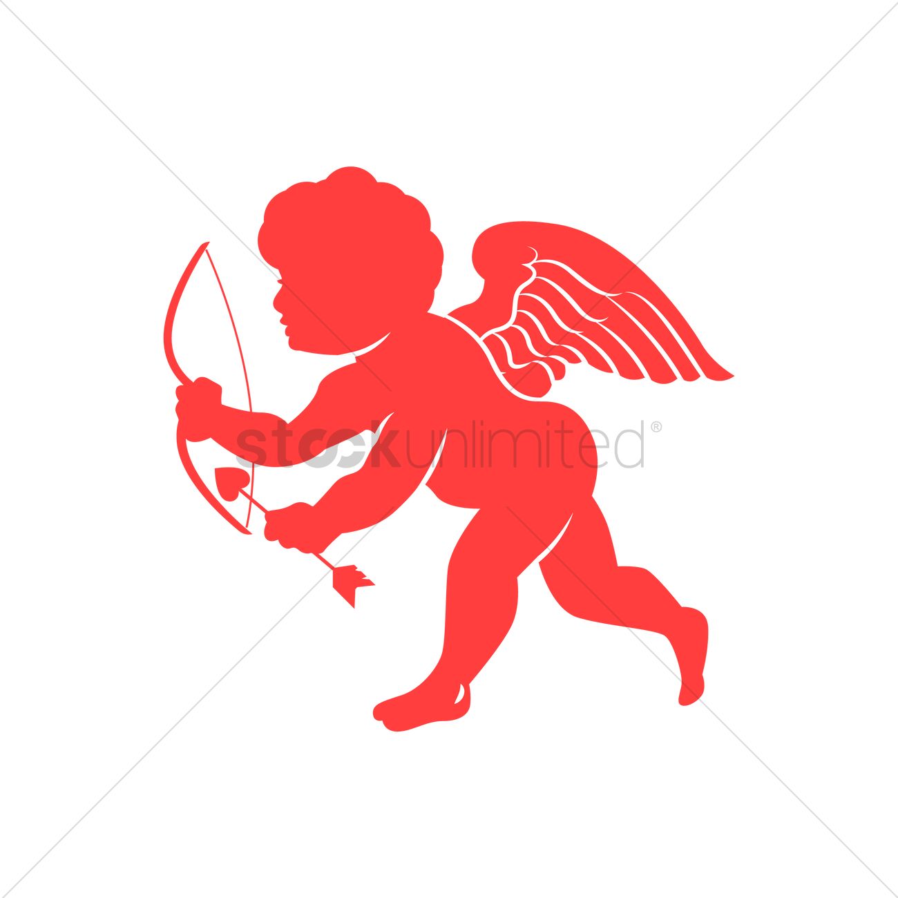 1300x1300 Free Cupid Vector Image