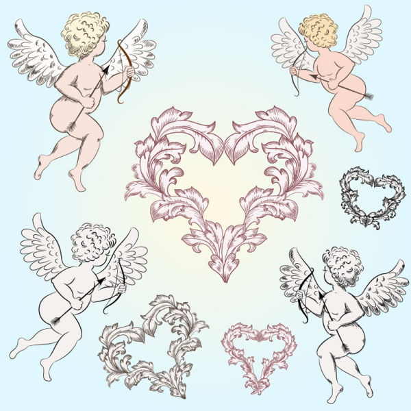 600x600 Free Vector About Cupid Vector Sources