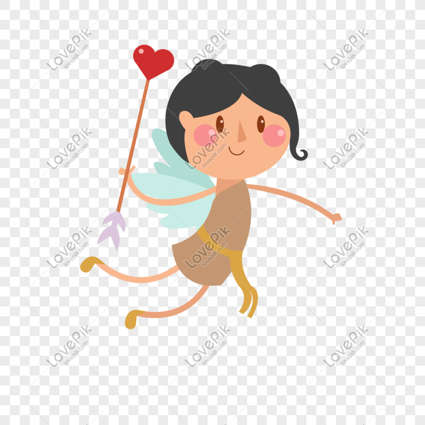 860x860 Photo Valentine Cartoon Cupid Vector Png Image Picture Free
