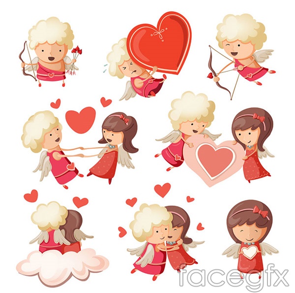 600x595 Cartoon Cupid Vector Over Millions Vectors, Stock Photos, Hd