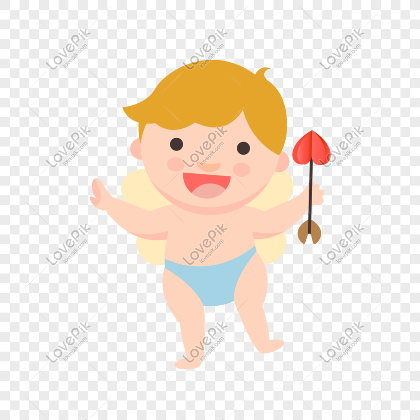 860x860 Cartoon Cute Cupid Vector Material Png Image Picture Free Download