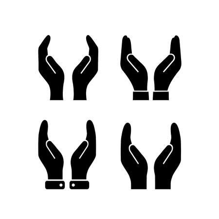 Cupped Protecting Hands Vector Icon Royalty Free Vector Graphics 450x450 Cupped Protecting Hands Vector Icon Royalty Free Vector Graphics