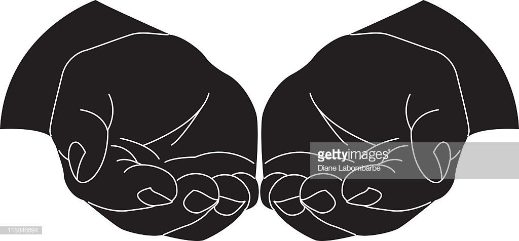Collection Of 'cupped Hands Silhouette' Download More Than 1024x476 Collection Of 'cupped Hands Silhouette' Download More Than