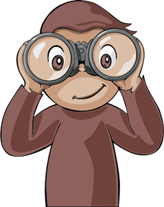 Curious George Logo Vector 239x300 Curious George Logo Vector
