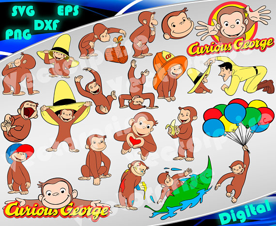 Curious George Vector At Vectorified Com Collection Of Curious George Vector Free For Personal Use