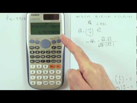 480x360 Vector Calculations On The Casio Plus Calculator