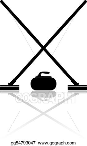 282x470 Broom Clipart Curling Rock, Broom Curling Rock Transparent Free