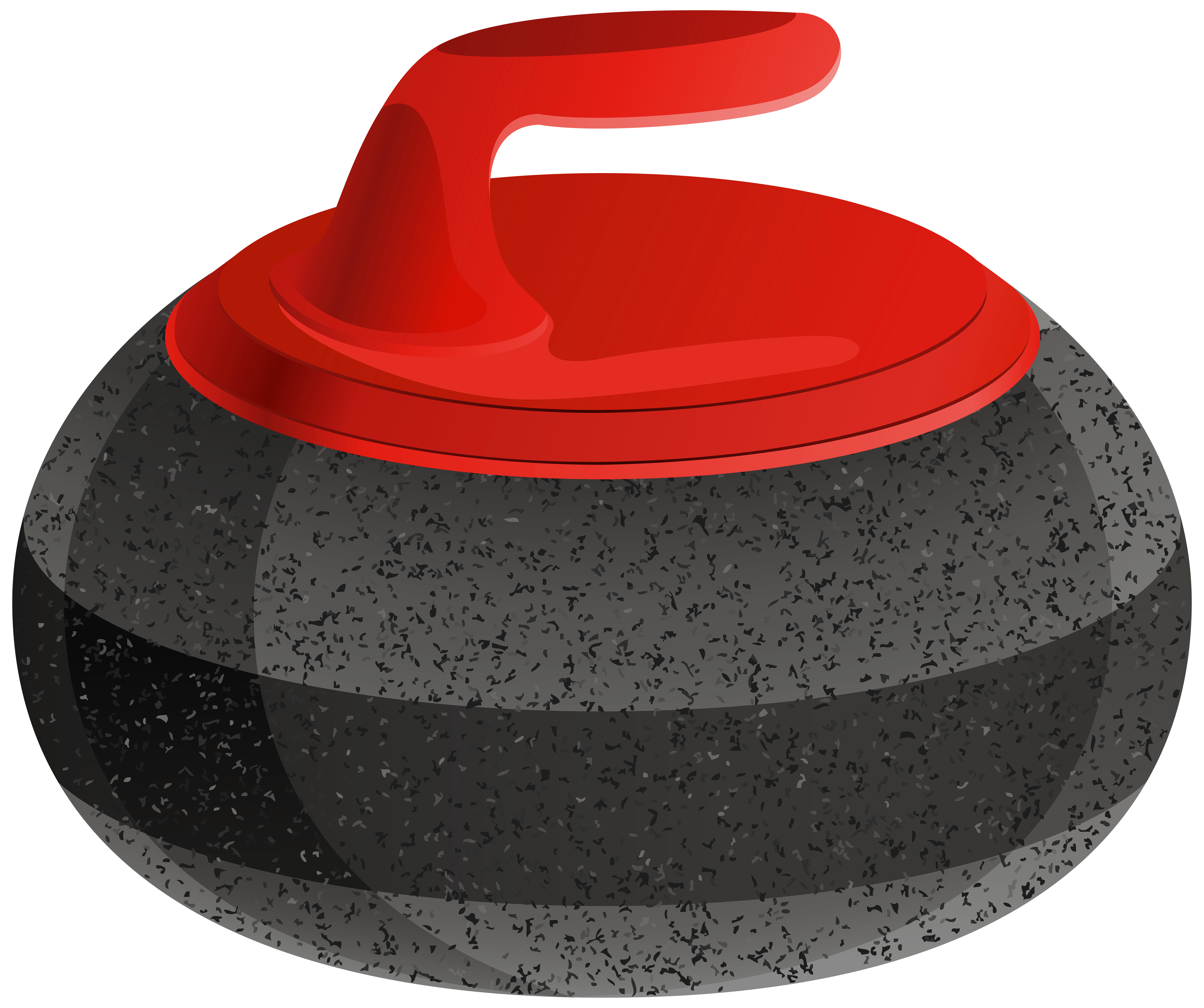 6000x5025 Curling Stone Clipart