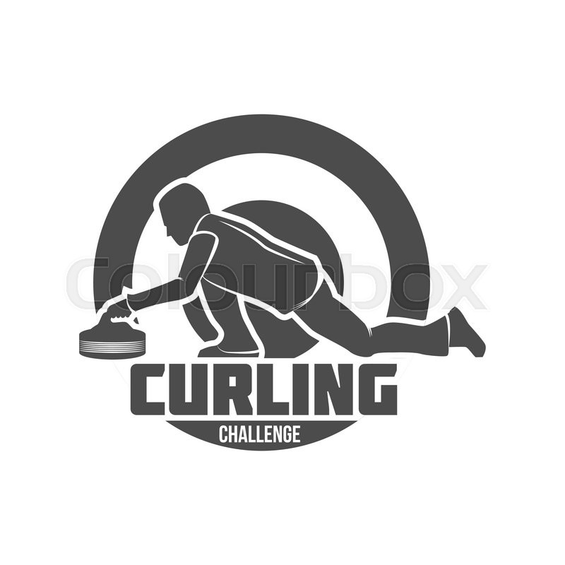 Curling Game Vintage Badges Set Stock Vector Colourbox 800x800 Curling Game Vintage Badges Set Stock Vector Colourbox