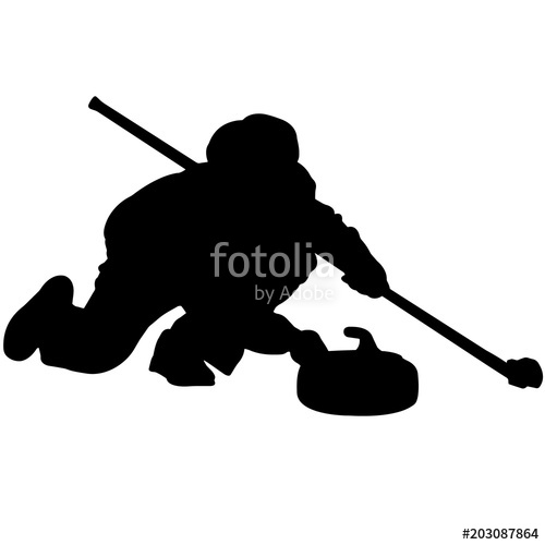 Curling Silhouette, Curling Clipart, Curling Sports Vector 500x500 Curling Silhouette, Curling Clipart, Curling Sports Vector