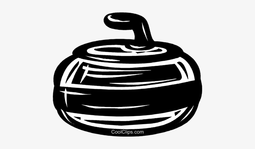Curling Rock Royalty Free Vector Clip Art Illustration 820x481 Curling Rock Royalty Free Vector Clip Art Illustration