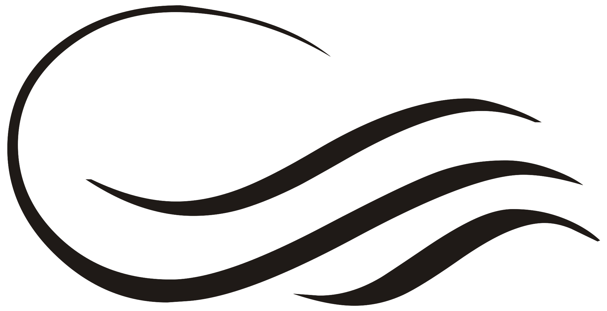 Curly Lines Clipart 2000x1025 Curly Lines Clipart