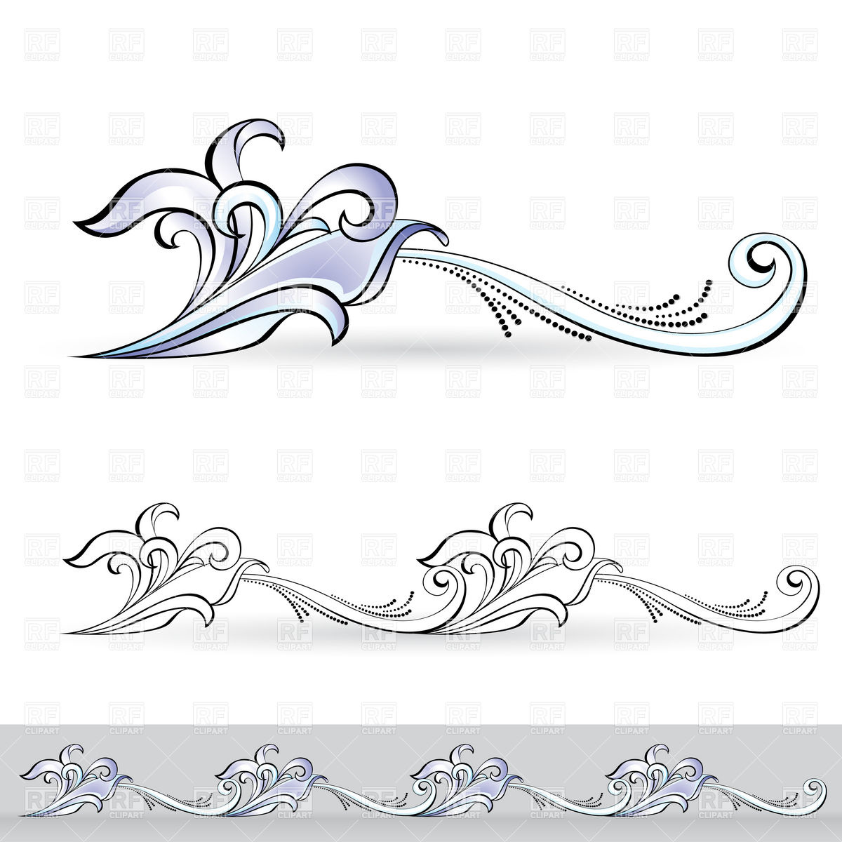 Ornate Curly Corner Design Elements Vector Image Of Borders 1200x1200 Ornate Curly Corner Design Elements Vector Image Of Borders