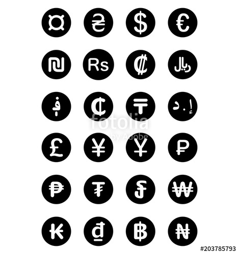 Currency Symbols Vector At Vectorified.com 