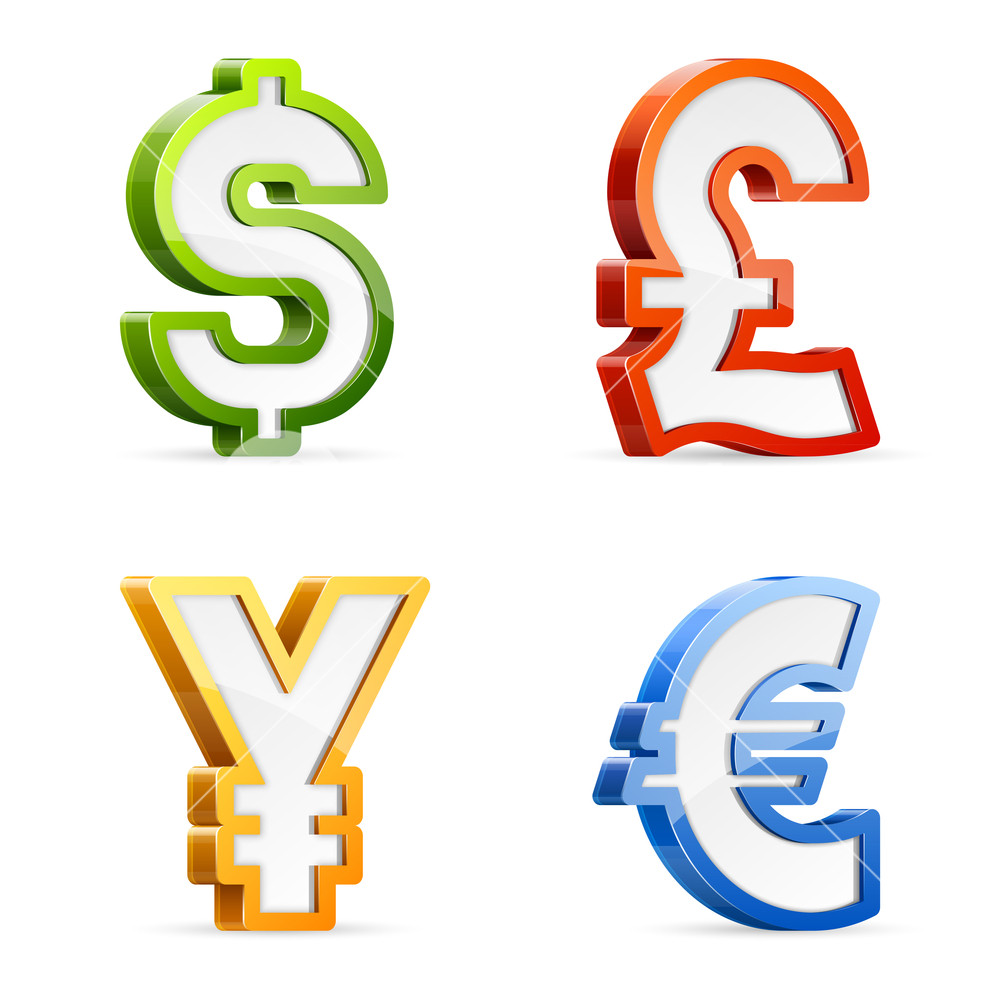 Currency Symbols Vector at Vectorified.com | Collection of Currency ...