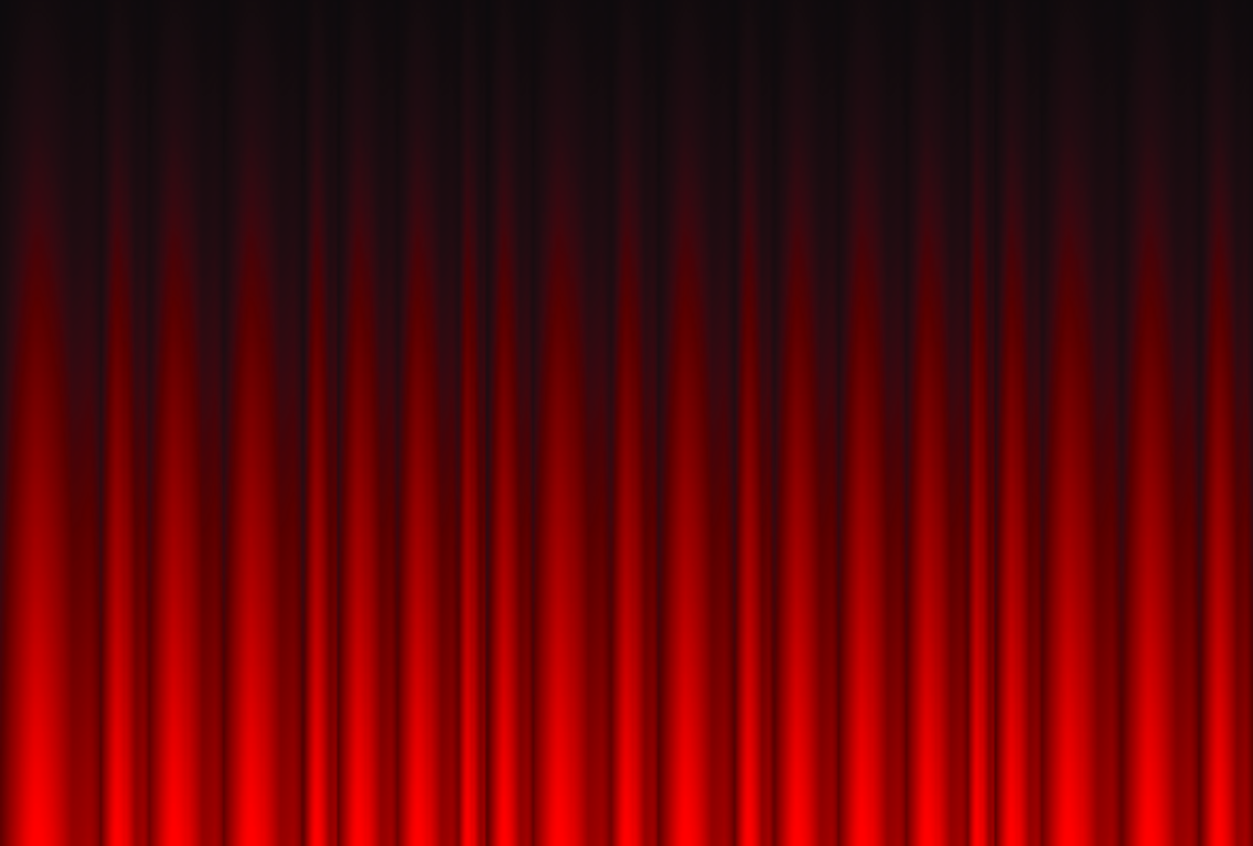 1136x767 Red Curtain Vector Freevectors