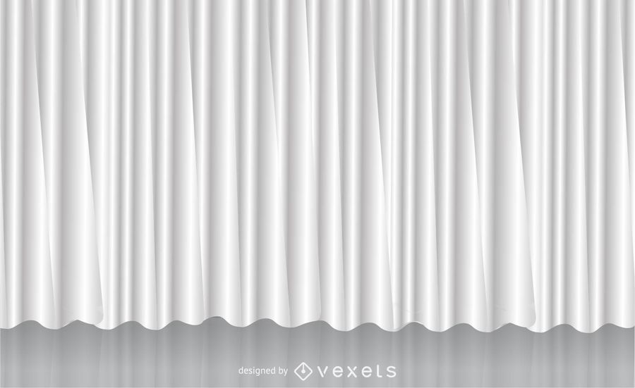 900x551 White Vector Curtain