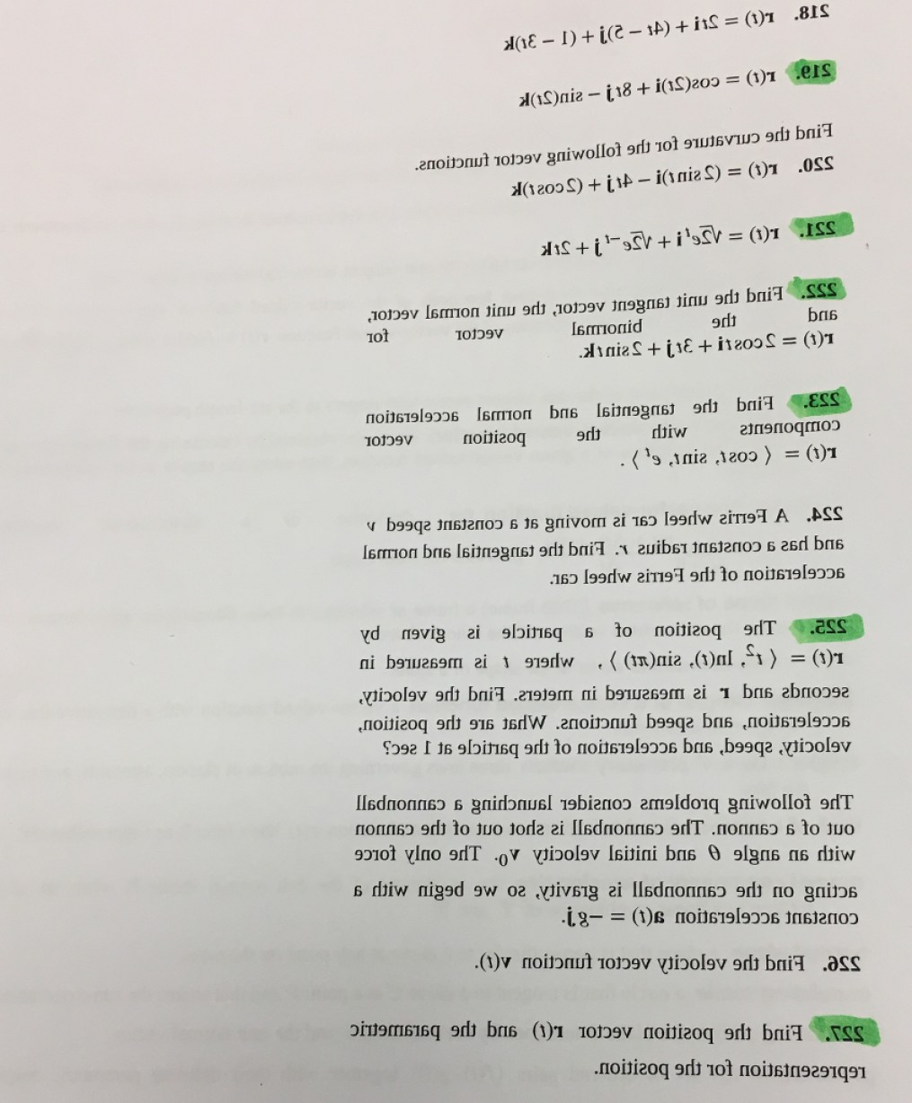 1015x1228 R Ti T J K R Cos R J Sin Nk Find Curvature Following Vector