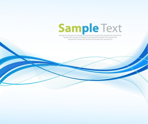 600x504 Abstract Blue Curves Vector Background Free Vector In Encapsulated