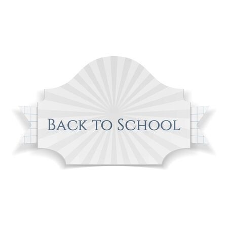 Back To School Curved Banner Vector Illustration Royalty Free 450x450 Back To School Curved Banner Vector Illustration Royalty Free