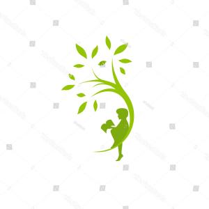 300x300 Green Curved Leaf Of Banana Palm Tree With Vector Hoodamathrun