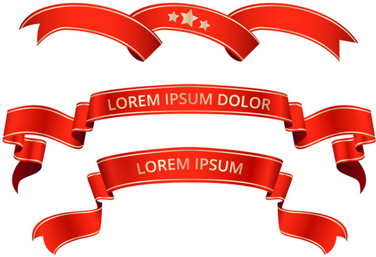 Curved Ribbon Vector at Vectorified.com | Collection of Curved Ribbon ...