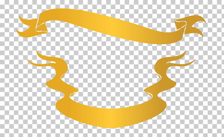 728x447 Gold Decorative Arts Ornament Euclidean Curved Ribbon Png