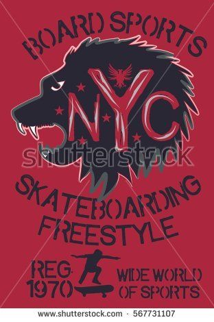 Nyc Skate Team Graphic Design Vector Art 312x470 Nyc Skate Team Graphic Design Vector Art