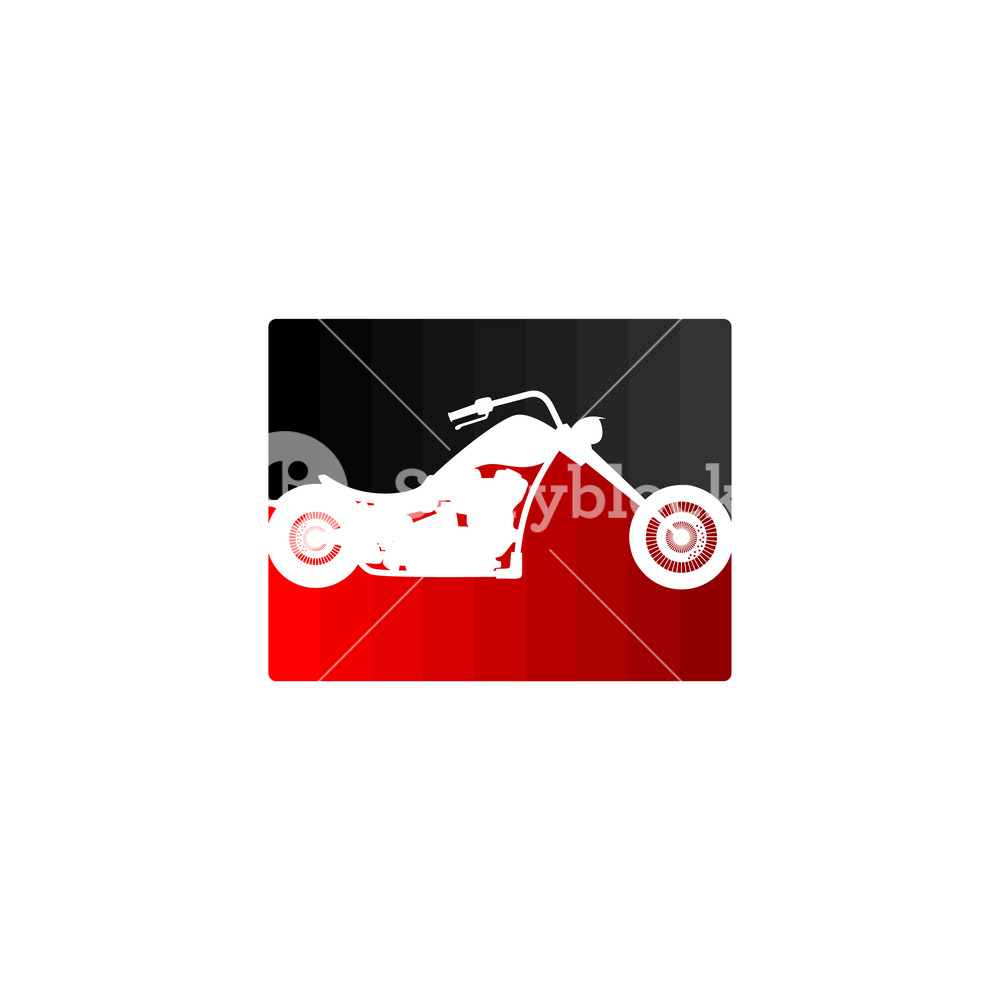 Custom Chopper Motorcycle Theme Vector Art Logo Illustration 1000x1000 Custom Chopper Motorcycle Theme Vector Art Logo Illustration