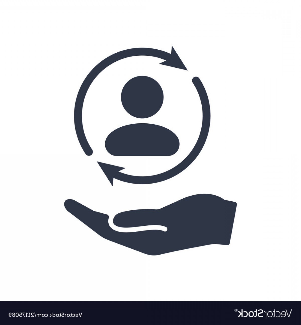 1200x1296 Full Customer Care Service Minimal Icon Vector Wallkeeper