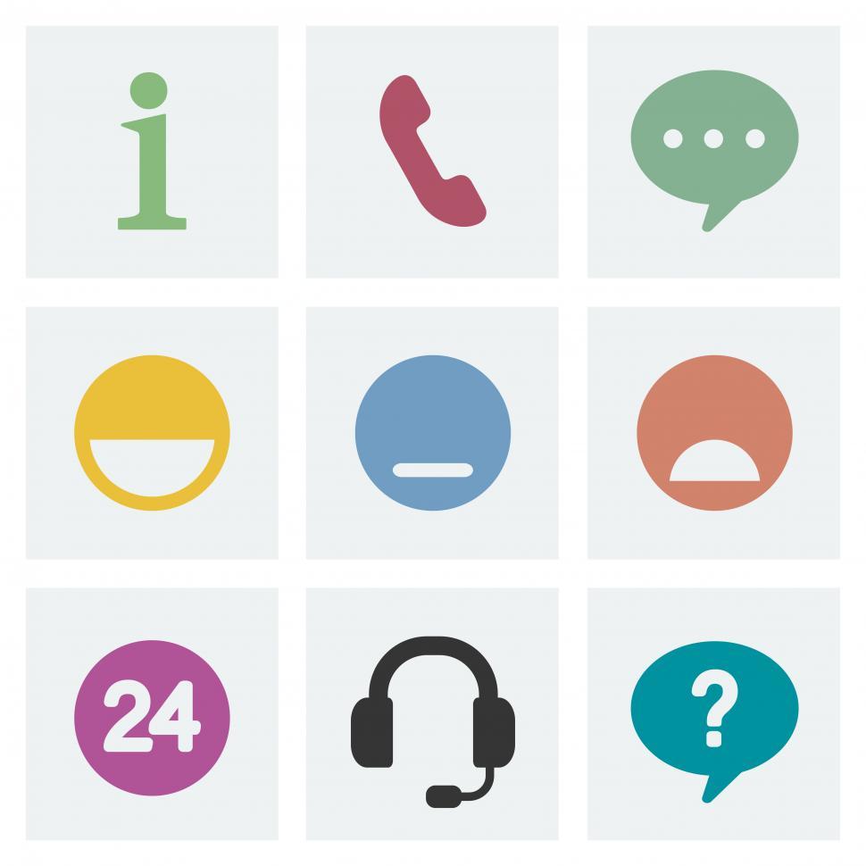 970x970 Get Free Stock Photos Of Customer Service Vector Icons Online