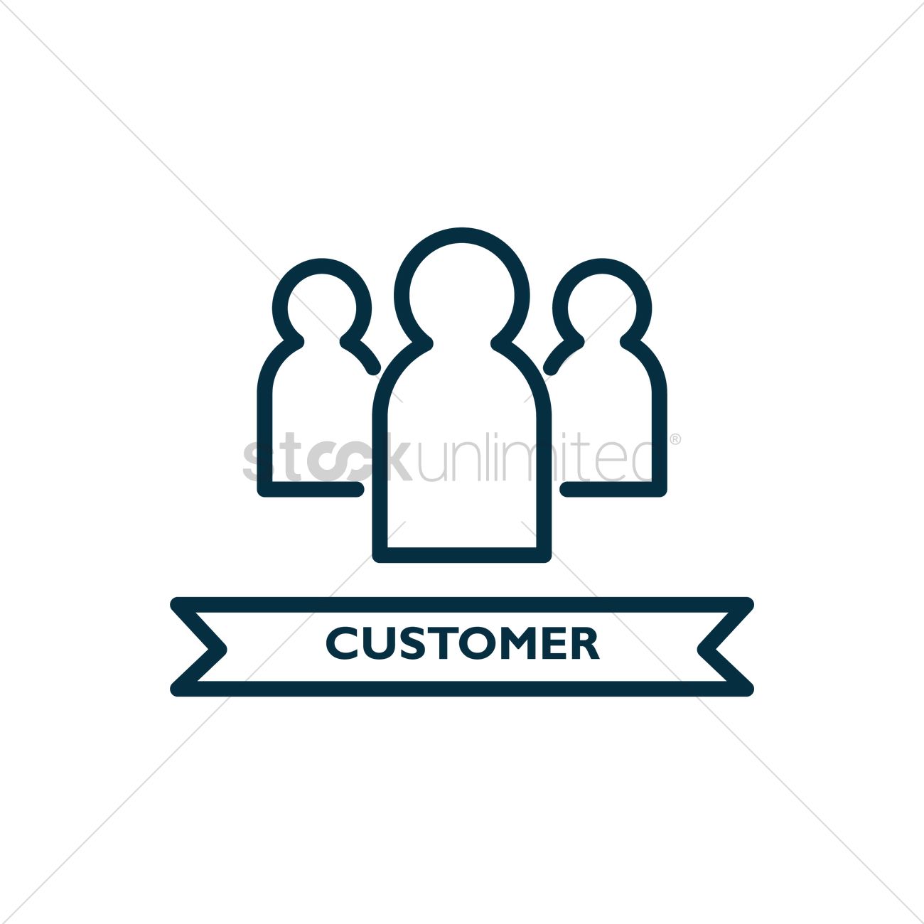 1300x1300 Free Customer Vector Image