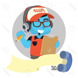 300x300 Best Blue Customer Service Icon Vector Library Hoodamathrun