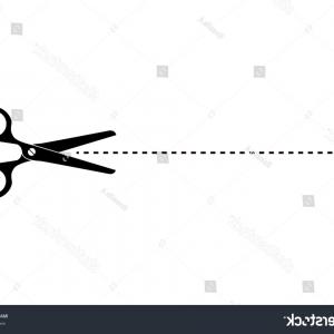 300x300 Scissors Icon Cut Here Symbol Dotted Createmepink