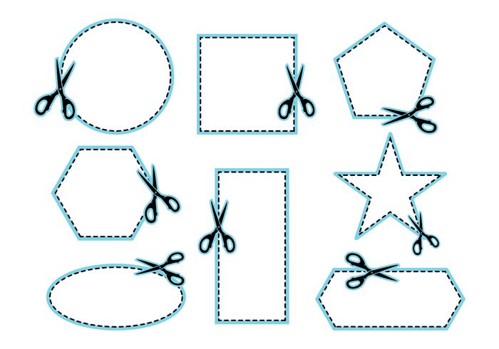 700x490 Cut Here Free Vector Art