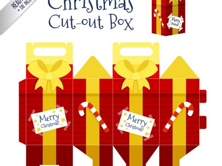 Cut Out Box Vector